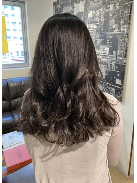 ナナナパレナ 梅田店(nanana parena) 【NEWアイロンデジタルパ-マ】根元押さえて毛先はしっかりカ-ル