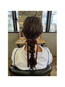 アンジェリカ JR和歌山駅前店(ANGELICA) イベントにも◎編みこみヘアアレンジ♪