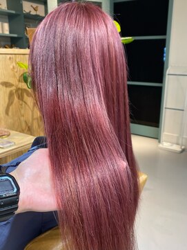 リンドリンド(Lindo Lindo) ダブルカラー×ピンクヘア