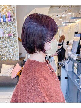 ネオリーブアイム 横浜西口店(Neolive aim) 秋のプラムカラー 【横浜】