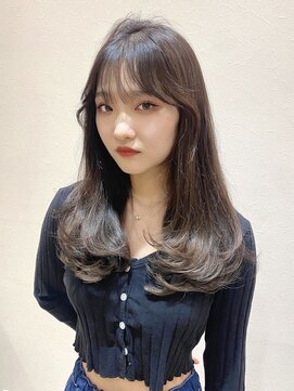フォーカス 柏店(FOCUS) 韓国レイヤー×ash greige 【韓国ヘア】【韓国風レイヤー】