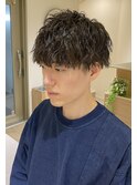 【RYOSUKE】ツイストスパイラル_メンズパーマ_メンズカット