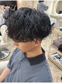 名古屋/メンズカット/メンズパーマ/波巻きパーマ/眉毛