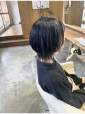 ショートウルフ×インナーシルバー