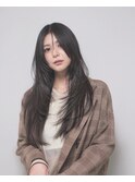 ロングレイヤー　顔周りカット　レイヤーカット【alice】