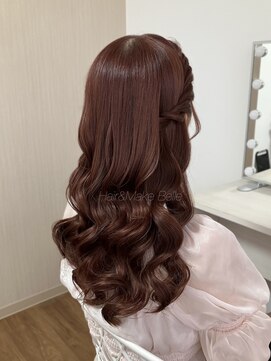 ベル(belle) ねじりハーフツイン