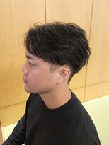 ニアウ 伊勢崎連取店(Niau)&nbsp;刈り上げショートセンターパートニュアンスパーマ