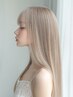 《ズバ抜け透明感☆》カット＋ダブルブリーチ＋生オイルTR 32450円⇒20000円
