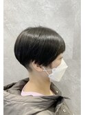 【ショートヘア専門イマジナシオン】絹ツヤ刈り上げショート