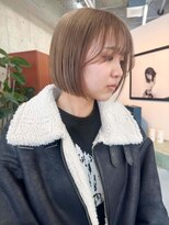 ノエ(noe)&nbsp;ホワイトグレージュ/デジタルパーマ/チェリーブラウン/栄k45