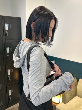 ヘアーブレイス(hair brace) 切りっぱなしのボブ【菅野竜矢】