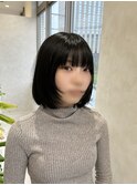 ウルフボブ/ブルーブラック
