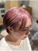 桜色ショート