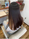 髪質改善ストレート