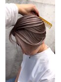 メンズシャドールーツ　ホワイトブロンド