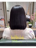 TOKIO縮毛矯正（ミディアムボブスタイル)