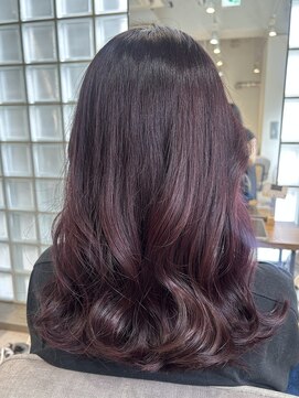 カルゥグラッシー(KALOU glassi) ミディアム＊チェリーレッド［荒みずほ］