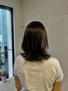 ヘアーワークス ヘルム 渋谷店(HAIR WORKS HELM) [HELM渋谷]ベージュレイヤースタイル