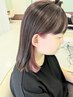 インナーカラー＋ カット＋炭酸水＋GLT500髪質改善TR⇒11000円