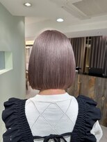 リゼル シブヤ(RISEL SHIBUYA) ラベンダーグレージュ×ボブヘア