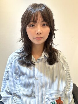 シータ(sheta) 【表参道sheta中澤】小顔黒髪クラゲヘアーオリーブグレー