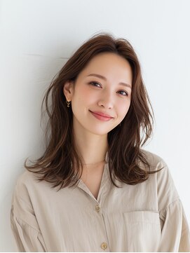 e.m.a プレミアムビューティーサロン 栄駅店(e.m.a PREMIUM BEAUTY SALON) レイヤーカット/イメチェン/外ハネボブ/美髪/ワイドバング/髪型