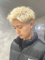 マハロ 千葉(mahalo) 金髪スパイカーショート