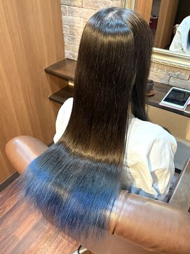 ヘアーデザイン アズール(Hair Design Azur) 【Azur】 Aqua blue