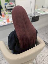 エニフォーイーストハム(Eni for eastham)&nbsp;ブリーチなしダブルカラー/パープルブラウン/ストレートヘア