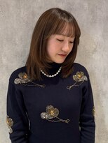 ロッソ 西荻窪(ROSSO)&nbsp;くびれミディアムヘア/顔周りレイヤー