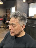 バックパーマショート