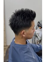 ルアコル(Luakolu)&nbsp;スパイキーショート×テーパーフェード