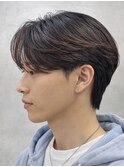 ニュアンスパーマ/フェザーパーマ/リバースセンターパート