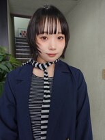 ネルケ 立川(nelke)&nbsp;ハイレイヤー/ミディアム・ボブ/20代/30代/顔周り・フェイス