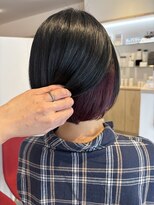 アズールサン 草加西口店(azule-sun) インナーカラー,ピンクパープル,ディープカラー,ショート/草加