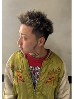 バーバーショップ フォーシーズン(BAR BER SHOP FOURSEASON)&nbsp;ナチュラルフェード/メッシュ/ツイストパーマ