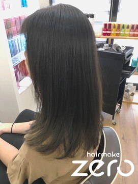 ヘアメイクゼロ 坂戸駅前店(hairmake zero) アディクシーカラー　サファイア