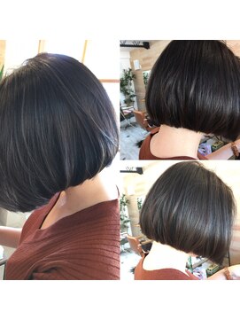 ヘアー サプ(hair sup) パッツンボブ