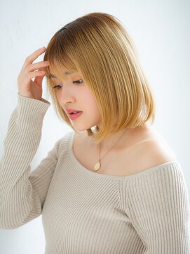 アメリエギャルソン(amelie et garcon) 【amelie与野本町】ハイトーン×ストレート