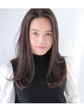 ヘアーアンドメイク アズール 志木店(Hair&Make Azur) 【Azur志木店】外国人風　髪質改善ストレートダークカラー☆