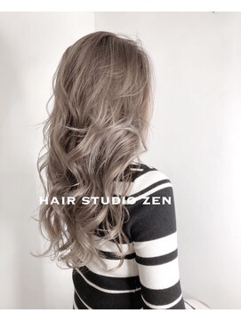 ヘアースタジオゼン アドバンス(hair studio Zen advance) 外国人風ハイライト