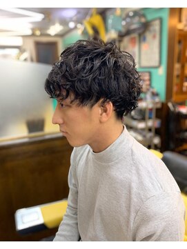 グルーミングサロン バーバーヤマシタ(GROOMING SALON BARBER YAMASHITA) スパイラルパーマ