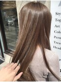 ハイライト×ロングヘア