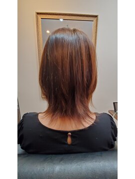 エイチビーエス 徳島(HBS) 縮毛矯正befor