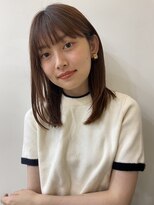 バズ(BUZZ)&nbsp;ナチュラルが可愛い★シースルーバングセミディ【秋山友美】