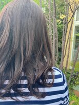 ヘアーズ 沖浜店(HAIRZ) 《HAIRZ》大島☆バイオレットグレージュミディ