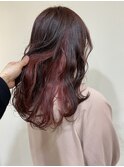 (Kotaro)ピンクブラウン×インナーカラー×ピンク