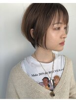 バランス ヘアーデザイン(BALANCE hair design) プツっと丸みショート