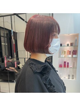 キーン 吉祥寺店(keen) 《keen×アイカワ》ボブ×ダークレッド