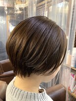 ヘアスタジオ トランク(Hair Studio TRUNK) 艶感UPイルミナカラー☆似合せ大人ショートボブ